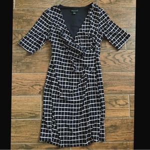Connected Apparel Wrap Dress